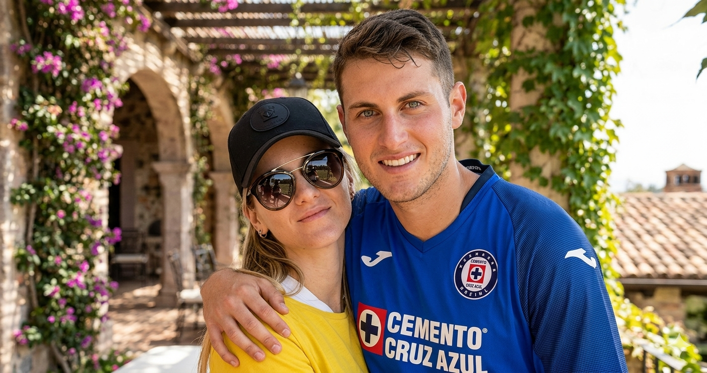 María Bernarda Giménez in her home representing her role as family matriarch and supporter of her football family