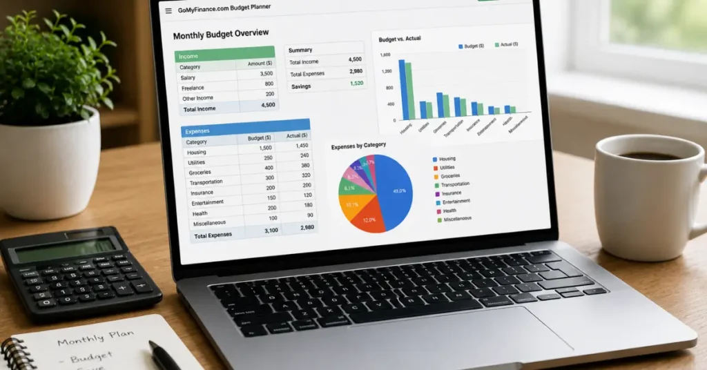 GoMyFinance.com Create Budget: Complete Guide 2026 -hopestech/