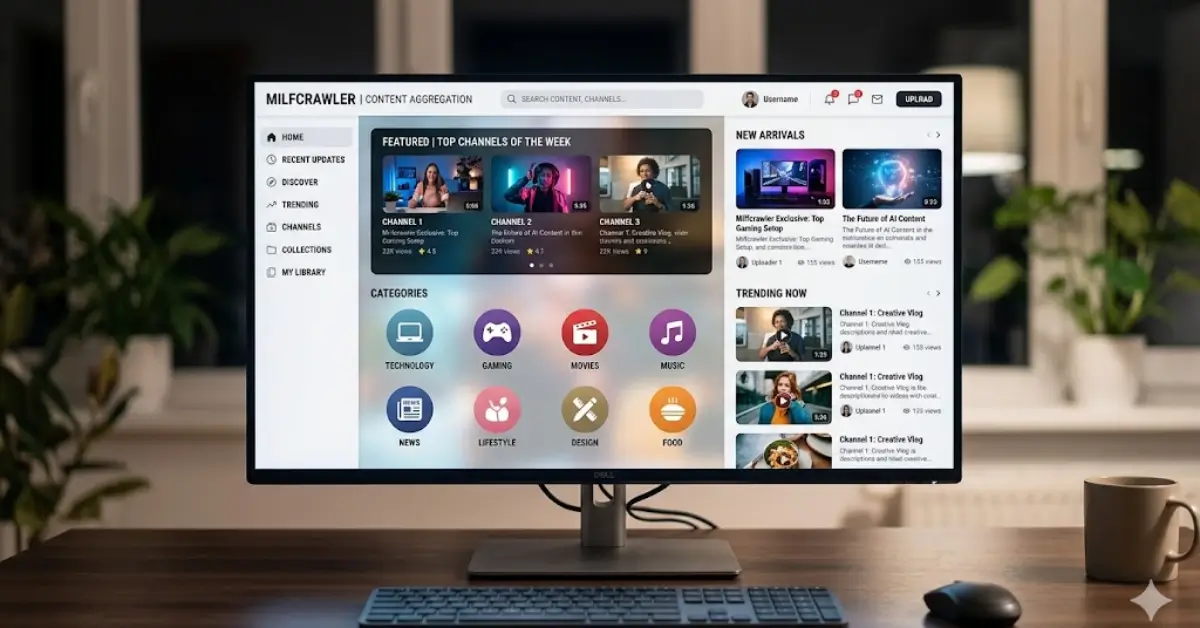 Milfcrawler: Content Aggregation Platform -hopestech/